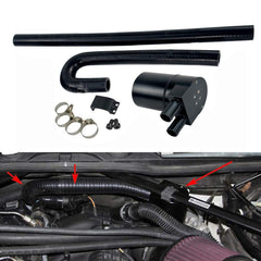 PQY in-use during drive showing reduced oil mist