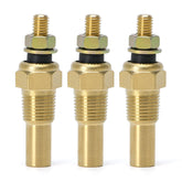 PQY oil water temperature sensor with 1/8 inch NPT threads for direct engine replacement.