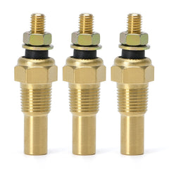 PQY oil water temperature sensor with 1/8 inch NPT threads for direct engine replacement.