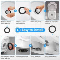 PRECIHW seal edge installation closeup highlights a clean, tight flange seal.