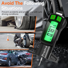 Preciva zero-reset feature ensures repeatable measurements.