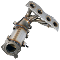 Interior ceramic substrate view highlighting 400-cell design for efficient flow