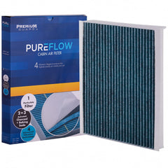 Premium Guard PC8214X cabin air filter front view improves air quality for daily driving.