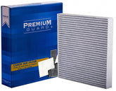 Premium Guard PC99204C cabin filter close-up highlighting high-efficiency filtration.