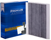 Premium Guard PC99348C front view cabin filter ready for quick replacement