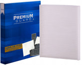 Premium Guard cabin filter PC99454 blocks dust and pollen for cleaner cabin air.
