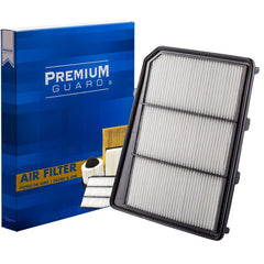 Premium Guard PA99212 front view air filter for Nissan Titan improves intake quality