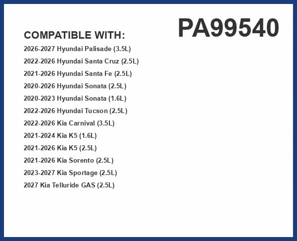 Premium Guard PA99540 close-up shows high-capacity media.