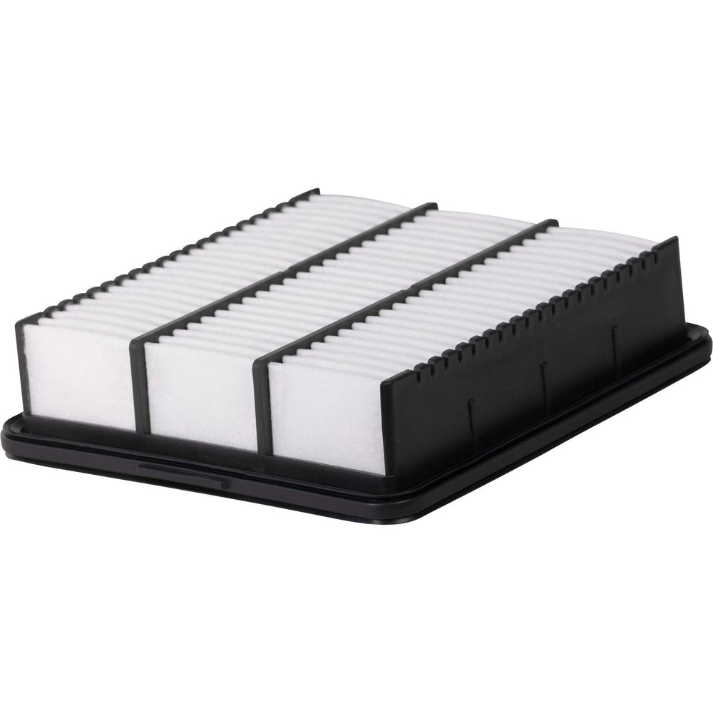 Premium Guard PA99855 car airflow graphic indicating improved engine breathing