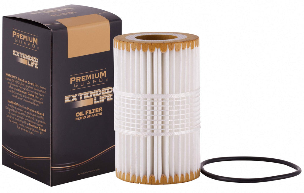 Premium Guard PG9169EX box front shows packaging and branding for extended-life filter.