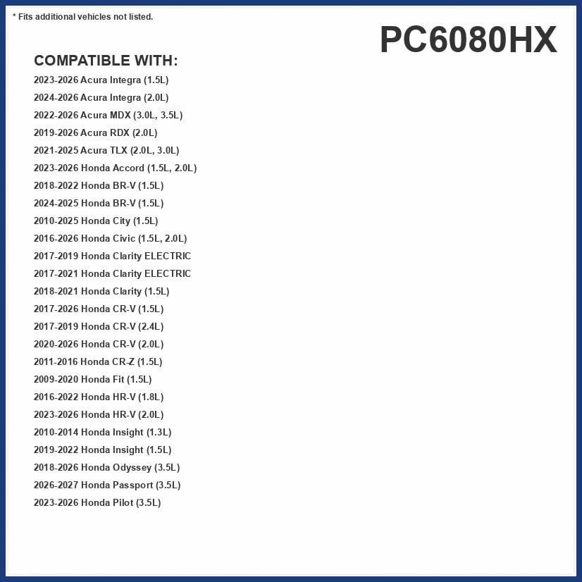 Premium Guard PureFlow PC6080HX side view shows compact, install-friendly filter