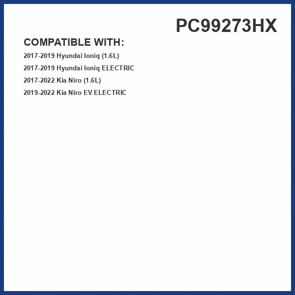 Premium Guard PureFlow PC99273HX Hyundai Ioniq installation improves air quality