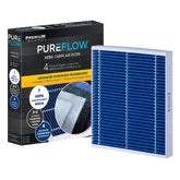 Premium Guard PureFlow PC4211HX filter in Chevrolet Equinox cabin for pollen capture