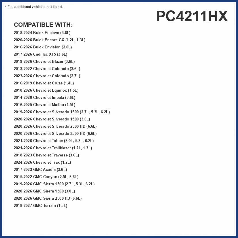 Premium Guard PureFlow PC4211HX filter in Silverado 1500 keeps cabin air fresh