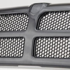 Premium Pickup Part for Dodge Ram 3500 front grille in all black for strong presence.