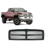 Premium Pickup Part front grille honeycomb mesh in all black enhances rugged Ram styling.
