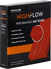 Premium Guard HIGHFLOW filter package shows branding and ready-to-install design