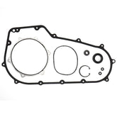 Prewired primary gasket kit mainshaft seal for Harley Softail and Dyna reduces leaks