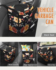 Pritent mesh-pocket storage keeps wipes and tissues within arm's reach.