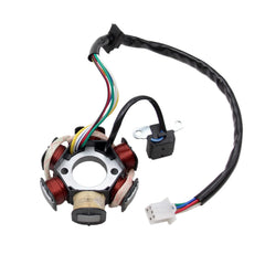PRO BAT gy6 stator with five-wire plug for easy wiring