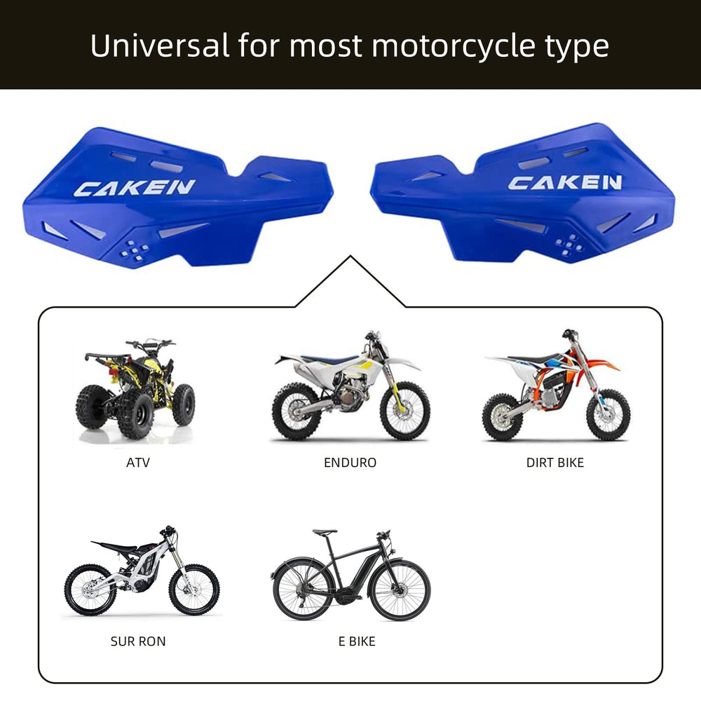 PRO CAKEN in-use shot on dirt bike highlights riding protection
