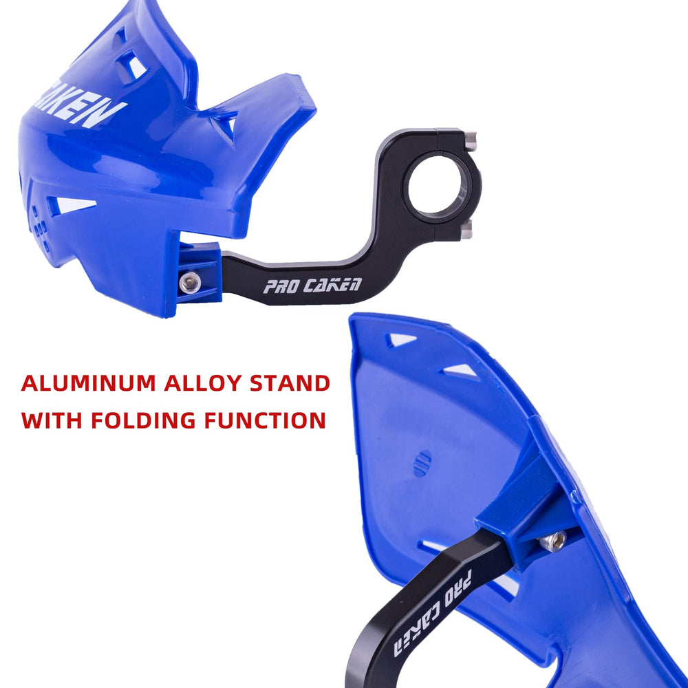 PRO CAKEN guard plate closeup shows impact-resistant PP material