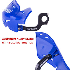 PRO CAKEN guard plate closeup shows impact-resistant PP material