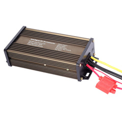 Pro Chaser DC-DC regulator powering 12V lights on a golf cart