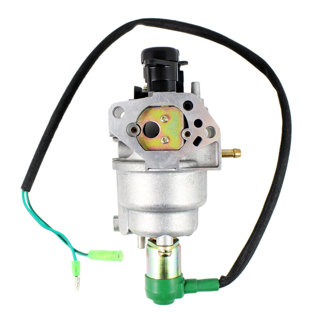 Pro Chaser EB5000X carburetor compatibility chart across generator models