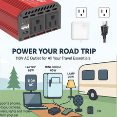 Pro Chaser USB-A QC18W port powers phones and tablets in car.