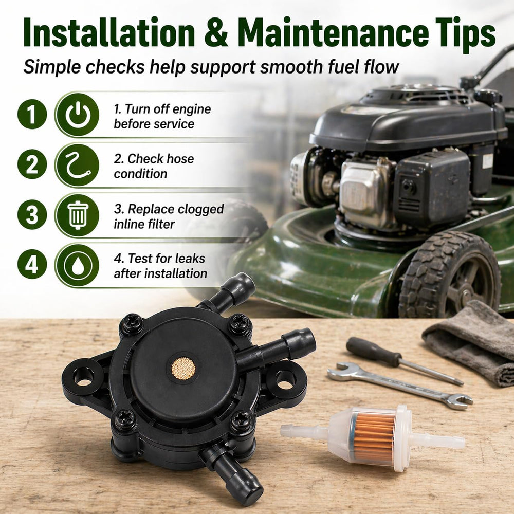 Pro Chaser ride mower fuel system supports consistent fuel flow