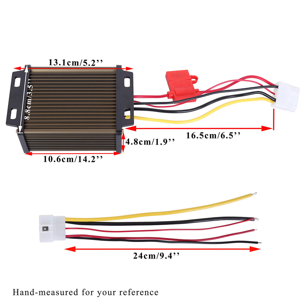 Pro Chaser solar panel 12V regulator enables steady auxiliary power on the go.