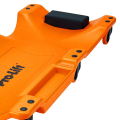 Pro Lift Mechanic Creeper dual tool trays keep essential tools within reach.