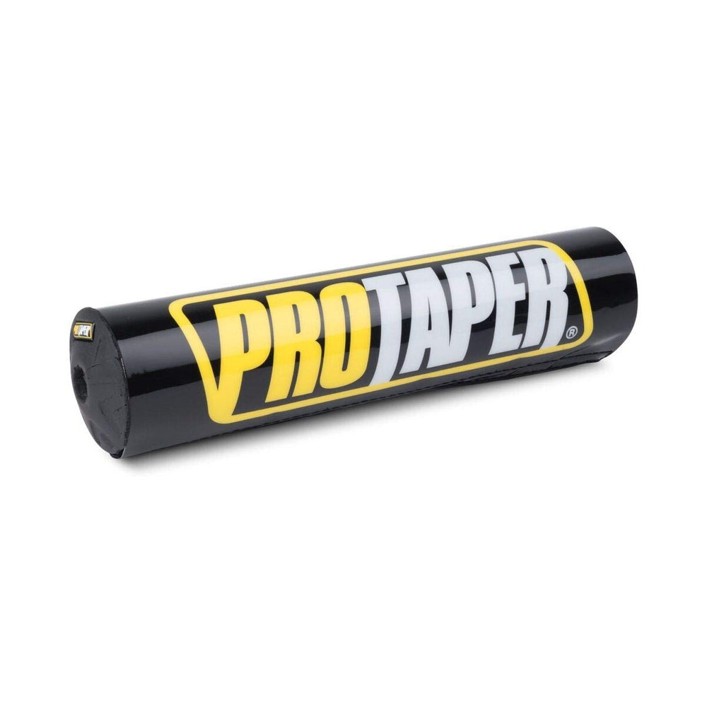 Pro Taper round handlebar pad in black adds safety and pro styling for crossbar-equipped dirt bikes