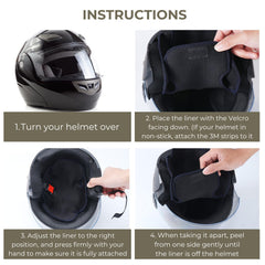 Prodigy TW fits most helmets, from safety to sports helmets.