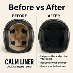 Prodigy TW helmet liner hook-loop system enables easy removal and cleaning.