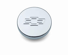 ProForm 141-630 cap showing Chevy Bowtie branding for authentic valve cover compatibility.