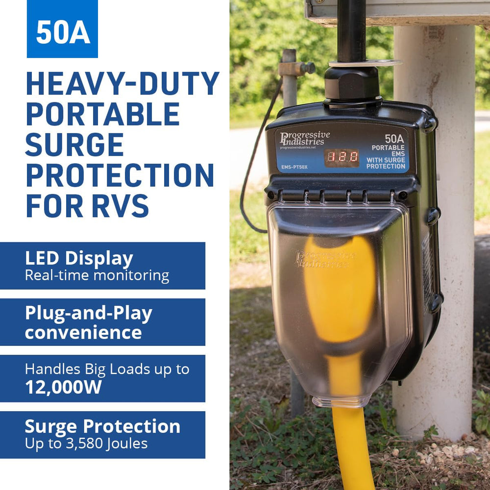EMS-PT50X Lexan housing withstands harsh outdoor conditions