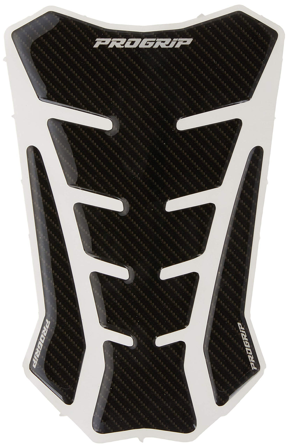 Progrip PG5008CARBON tank pad front view with protective low profile shield