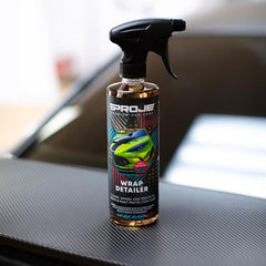 PROJE' Wrap Detailer on matte or satin wrap prevents unwanted shine