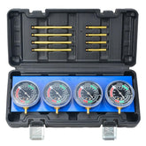 Prokomon carb synchronizer tool front view for quick, balanced carb tuning