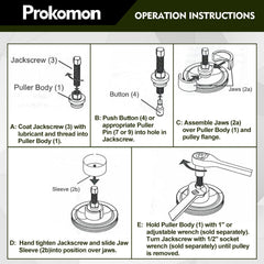 Prokomon compatibility adapters enable GM, Ford, Chrysler engine service.