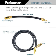 Prokomon leak-down tester in use illustrating real-time testing.