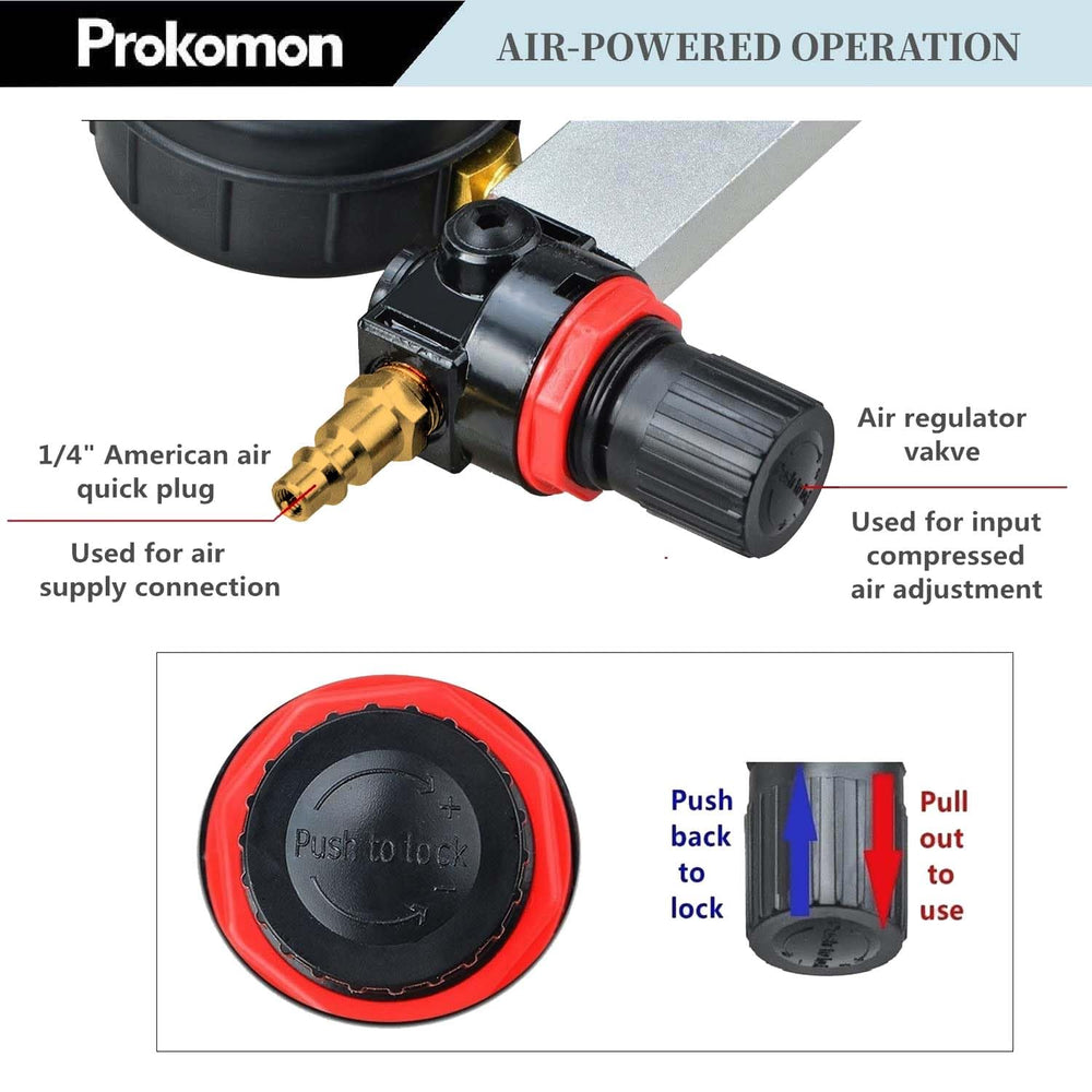 Prokomon universal push-on connectors fit most petrol engines.