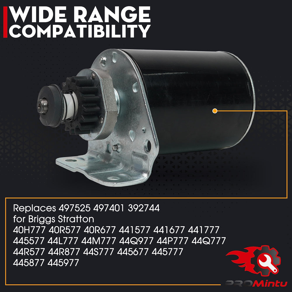 Promintu durable starter motor with rugged construction for long life