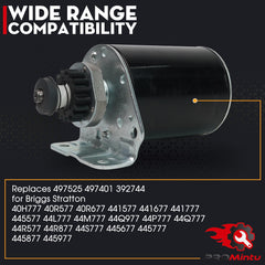 Promintu durable starter motor with rugged construction for long life