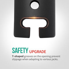 Two 1/2-inch drive adapters highlight versatile tool compatibility.