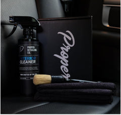 PROPER DETAILING CO all-in-one kit handling complete interior refresh