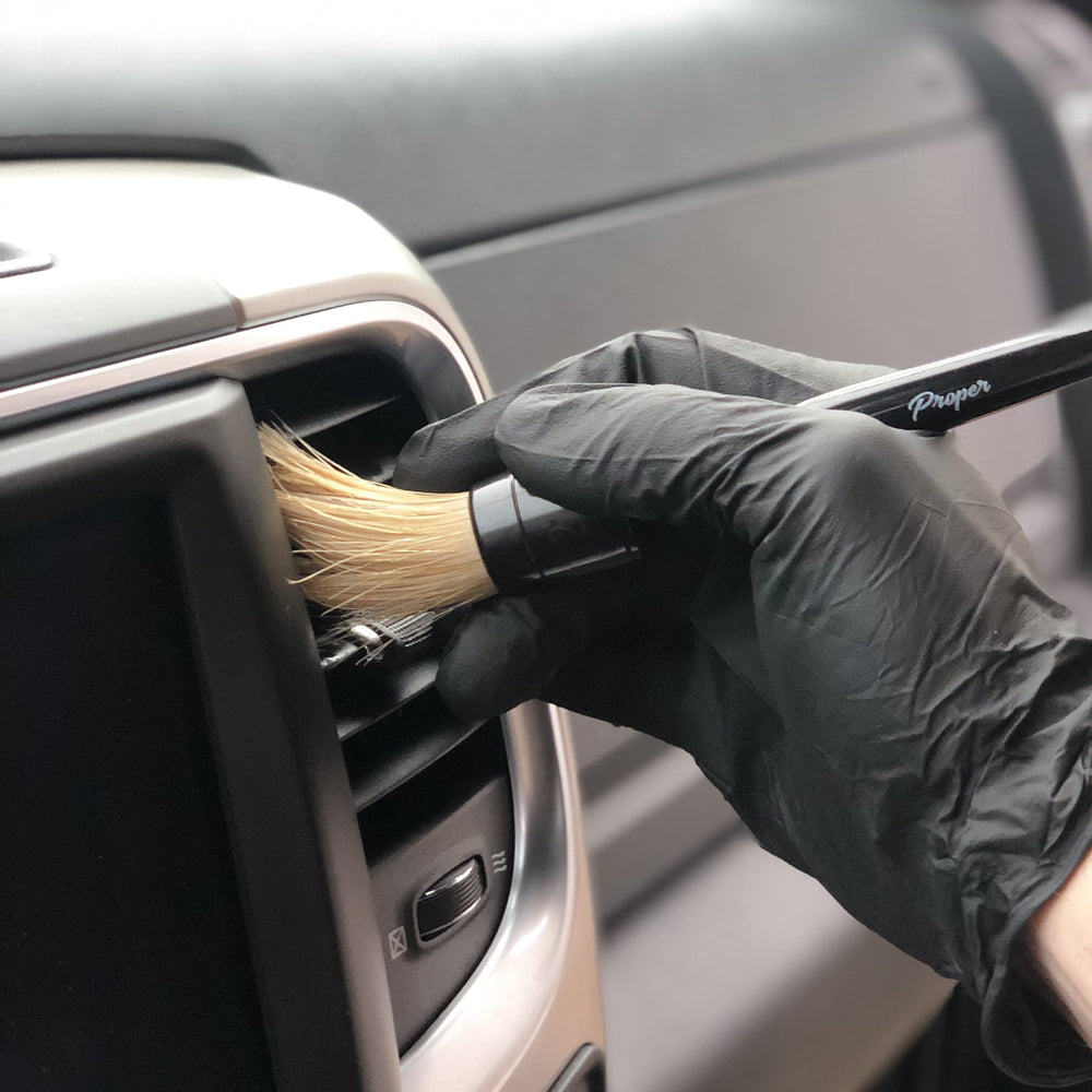 PROPER DETAILING CO. emblem brush for badges and trim detailing