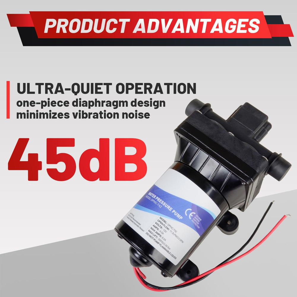 ProRefine built-in check valve ensures consistent pressure.